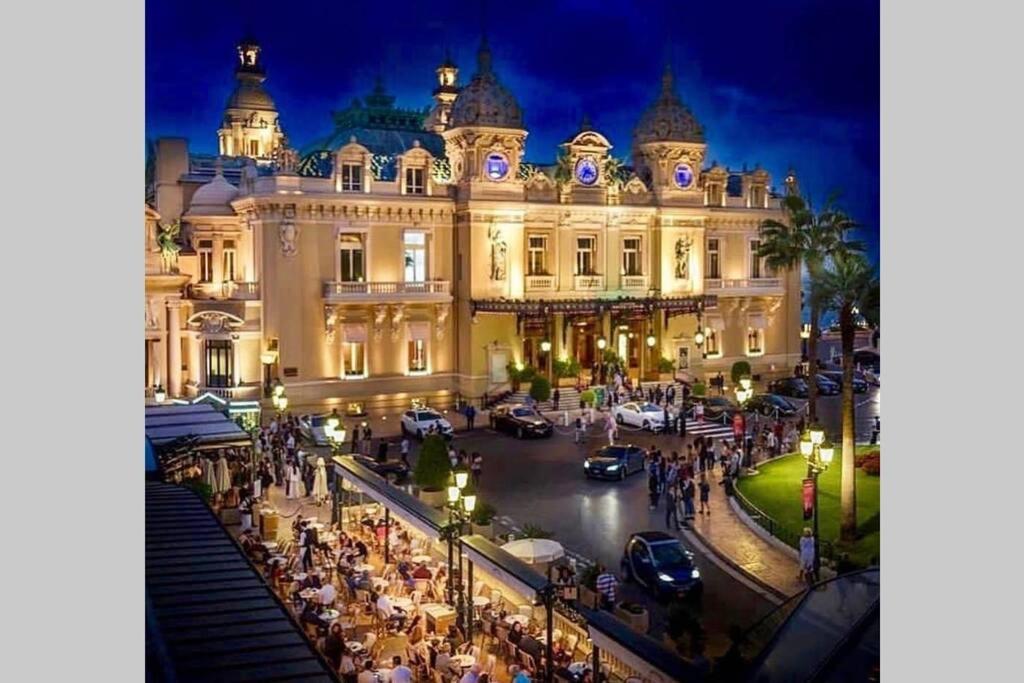 Monaco A 300M Du Casino - Grand Studio Avec Piscine Beausoleil Bagian luar foto