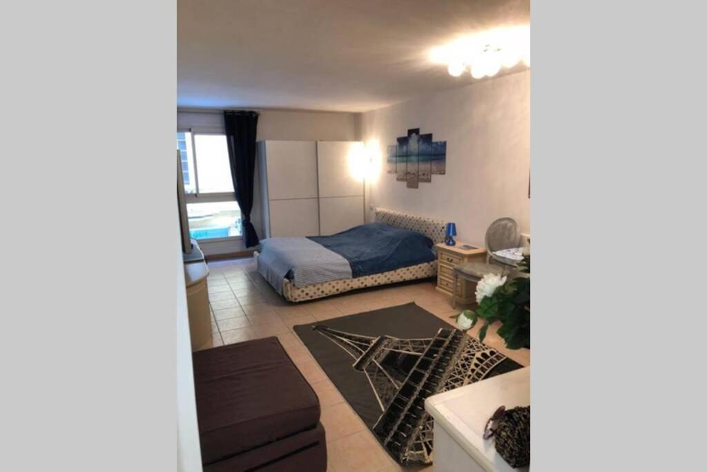 Monaco A 300M Du Casino - Grand Studio Avec Piscine Beausoleil Bagian luar foto
