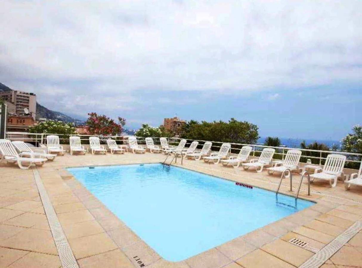 Monaco A 300M Du Casino - Grand Studio Avec Piscine Beausoleil Bagian luar foto